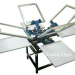Manual Screen Printing Machine 4 Color / 4 stations MT-44N