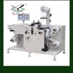 Rotary cylinder die cutting with magneticHSN-320 slitting machine for blank labels/