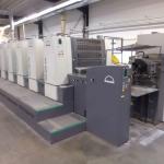 5 colour coater pprinting press