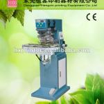 Pneumatic two color pad printer with conveyor