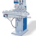 ZX-P4C four color semi-automatic pad printing machine with conveyor