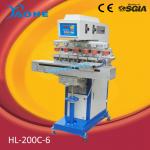 6 color promotional items print machine use cylinder with shuttle