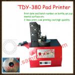 High Quality Table Type Electric TDY-380 Round Plate Pad Printer For Date Code,Batch Number