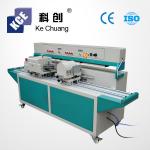 Book and album edge polishing and bronzing machine