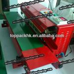 Continuous plastic bag sealer heat sealing machine/heat seal machine