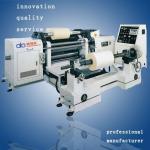 Jumbo roll adhesive cutting tape machine