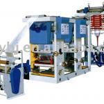 Plastic Film Blow Extruder and Gravure Printing Machine for 2 colors