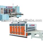 chain feeding multi color printing slotting machine/carton box printing machine