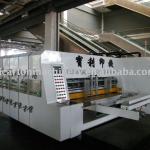 high speed fully automatic multicolor printing slotting machinery