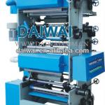 Automatic gravure printing machine with double blower to printing 6 colors