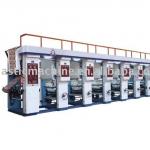 eight colors Rotogravure printing machine