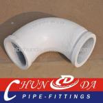 Zoomlion DN125*R275*90D Concrete Pump Cast Elbow-