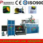 PE Large Diameter Hollow Wall Winding Pipe Machine-