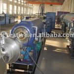 high effective PE Carbon Spiral Reinforcing Pipe Production Line