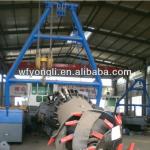 Advanced hydraulic cutter suction sand dredger
