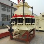 Cone ore crushing machine in building industry