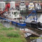 none self propelled cutter suction sand dredger boat