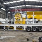 China Produced Mobile Stone Crusher Plant