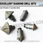 High Quality Countersink bits ( Diamond Drill Bits, Glass Drill Bits, Core Bits, Countersink, Counter Sunk, Countersinking )