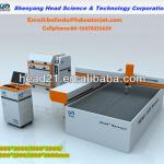 HEAD waterjet cutting machine with 4 axis 5 axis two head CE certificate-