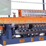 11 spindles Glass straight line Bevelling machine