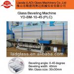 Vertical automatic glass beveling machine/ Perfect Glass straight line beveler machine YD-BM-10-45