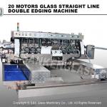 High Productive Straight Line Glass Double Edger