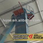 Wall plaster gypsum production line from mineral gypsum