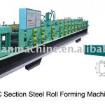 Producer of steel purlin forming machine,c shape roll forming machine,c purlin making equipment