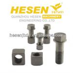 track bolt and nut for excavator