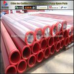 DN125*3000mm Concrete Pump Hardened Pipe with good wear resistance
