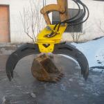 VOLVO Excavator grapple bucket, hydraulic grapple, rotating grap, grabs, scrap grapple, rock grapple for DOOSAN