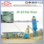 High Quality HZS25 Concrete Mixing Plant In China,famous brand concrete batching plant-