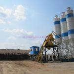 75m3/h ready mixed concrete plant from brand factory designed for Brazil