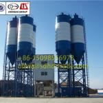 HZS100/120 Commercial Concrete Mixing Plant / China Concrete Batching Plant Manufacturer