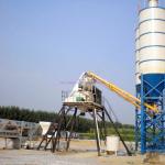 25m3/h ready mix concrete plant from quality factory