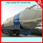 50T(40m3) Q235 Detachable Steel Cement Silo for Concrete Batch Plant for sale-