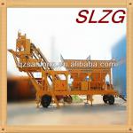 25m3/h small mobile concrete batching plant for sale