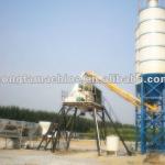 HZS25 concrete mixing plant in China,25 cbm/h