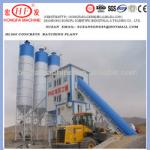 HZS 60 skip type trailer batching plant supplier-