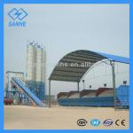 60m3/h HZS60 high efficency concrete mixing batch plant