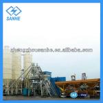 competitive price 75m3/h HZS75 fixed concrete batching machine