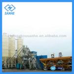 75m3/h HZS75 fixed concrete mixing and batching plant-