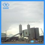 60m3/h HZS60 stationary mixed concrete mixing plant