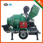 2013 hot sale pumping function concrete mixer-