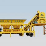 YHZD25/50 mobile concrete mixing plant/Qunfeng machinery/good quality machine for sale-