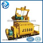 JS500 Twin Shaft Small Concrete Mixer for Sale
