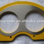 IHI Concrete Pump Parts carbide wear plate-