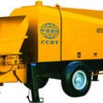 small trailer electrical motor concrete pump-