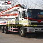 ISUZU Concrete Pump Truck 42m, Concrete Boom Pump Truck for Sale